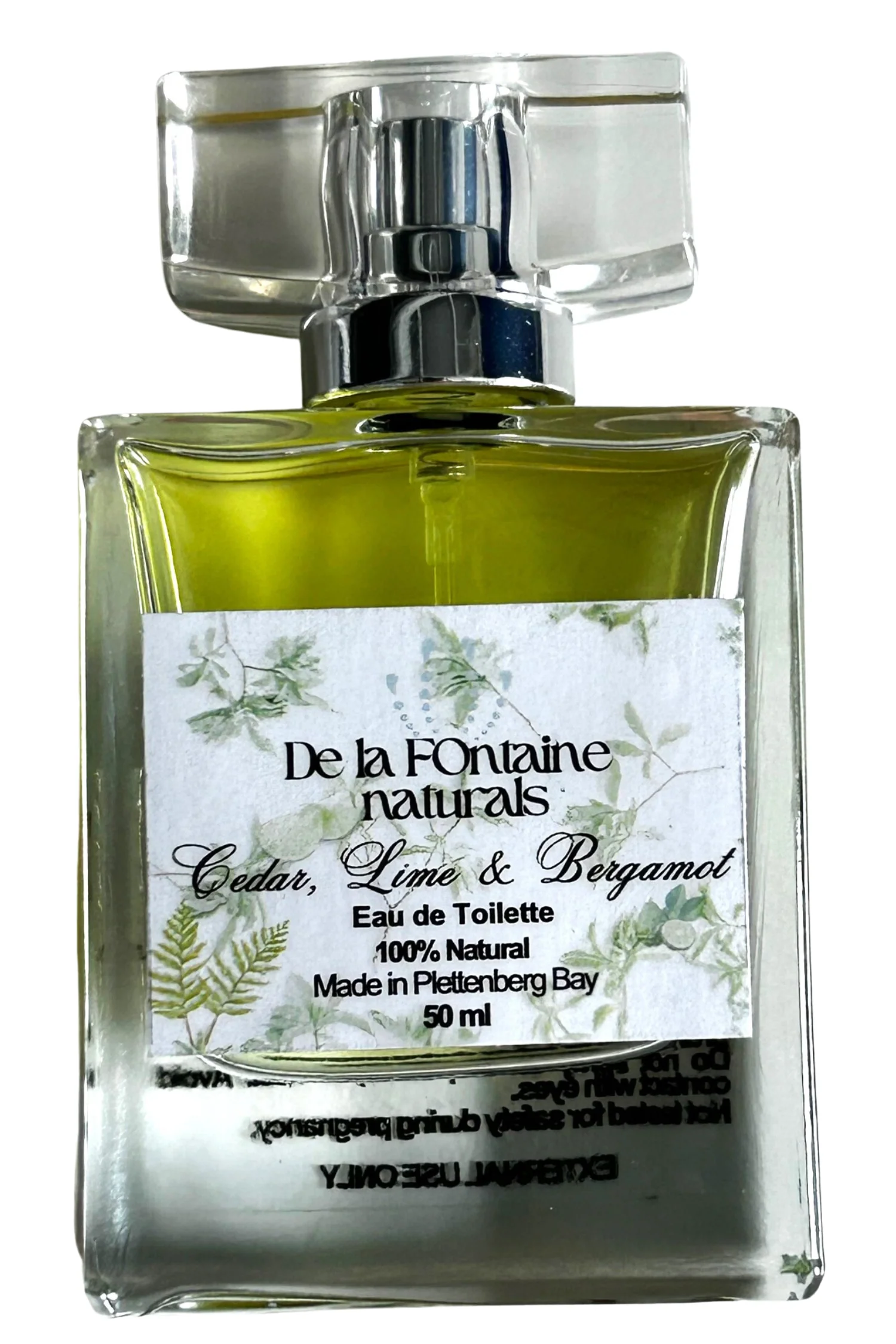 De La Fontaine Cedar, lime & Bergamot Eau de Toilette 50 ml - Image 3