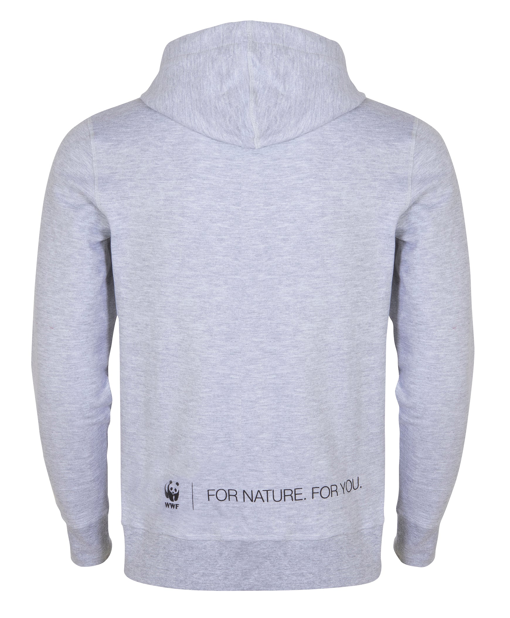 Hoodie - Adult - Grey Melange - Image 4