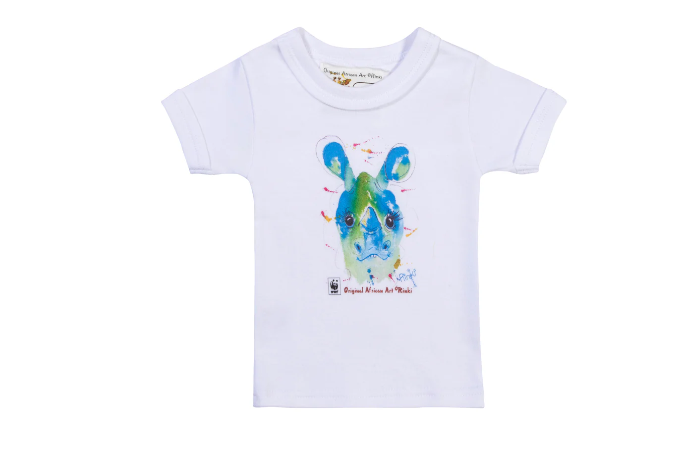 Rinki Ryno the Rhino Baby T-shirt - Image 3